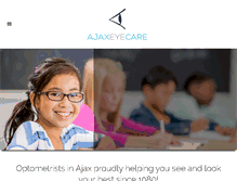 Tablet Screenshot of ajaxeyecare.com